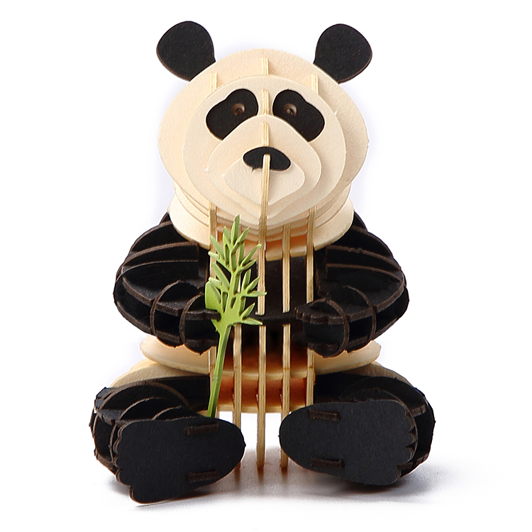 CUPUZ 3D Paper Puzzle Panda DIY Animal Model